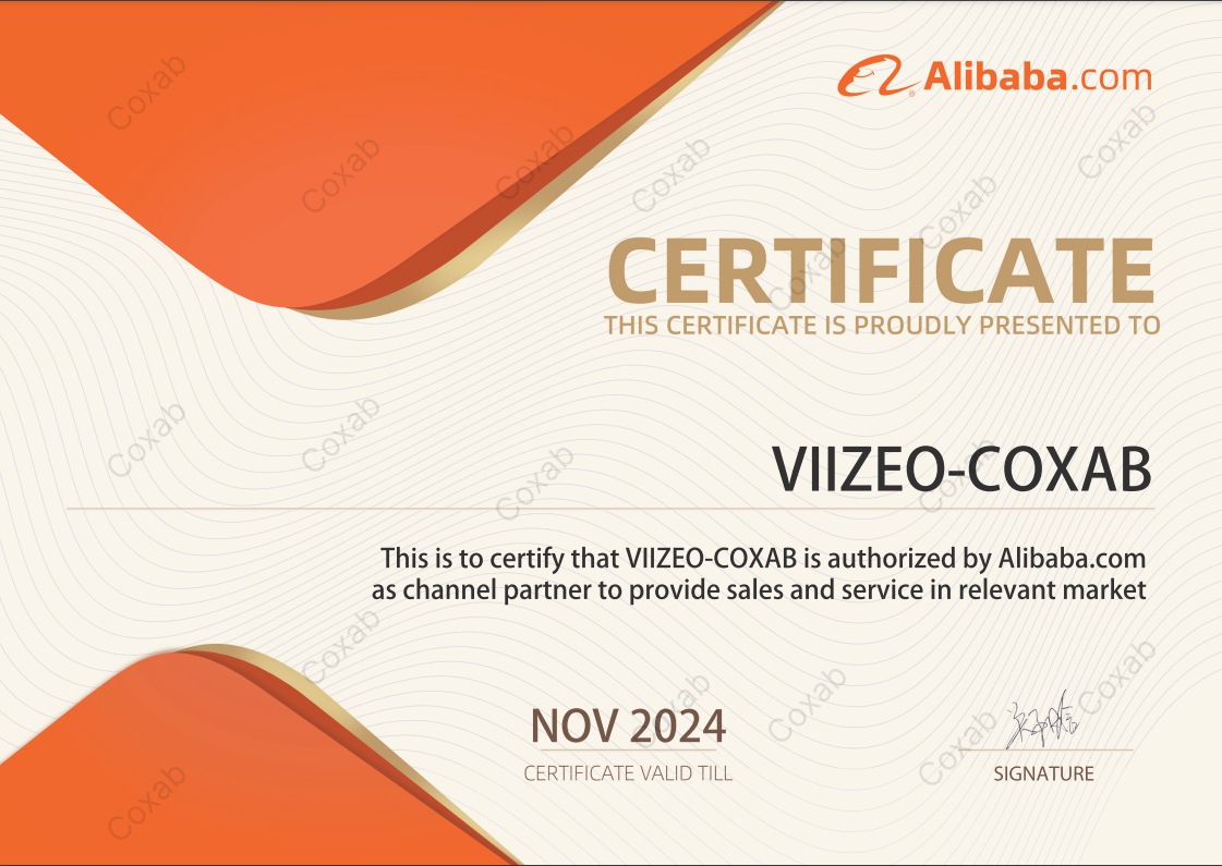 Certification Alibaba